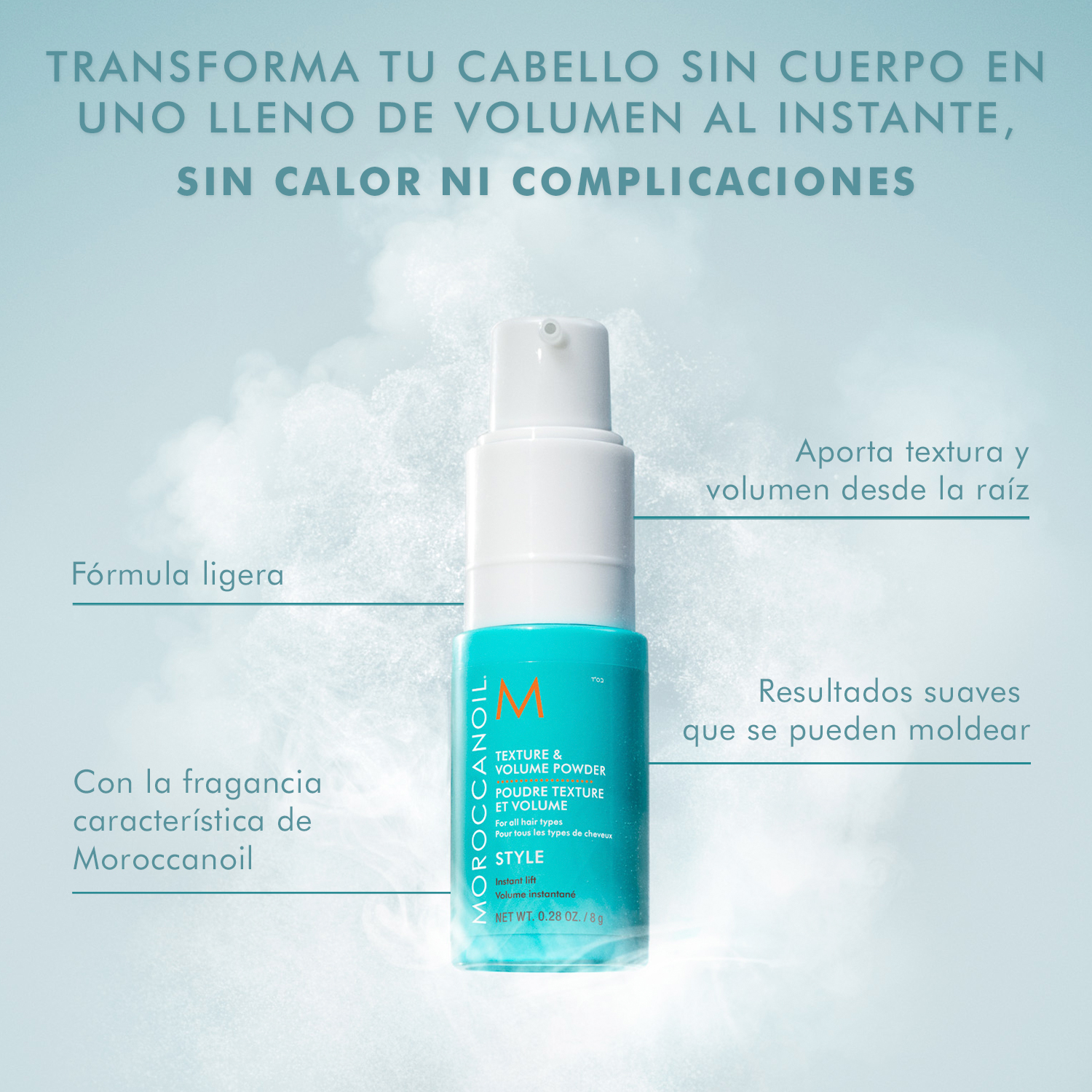 HAIR TEXTURE VOLUME POWDER (POLVO VOLUMINIZADOR PARA EL CABELLO)